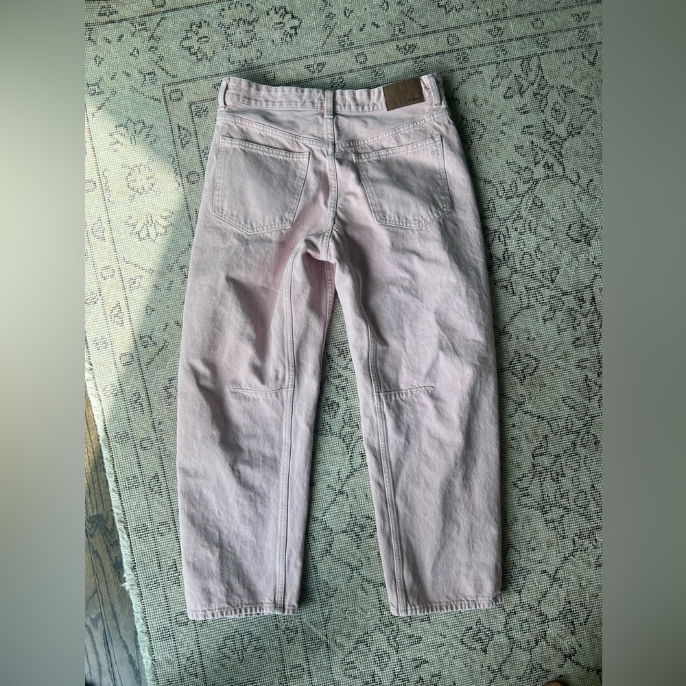 Madewell 5 Pocket Darted Barrel Leg Jeans - Picture 2 of 9